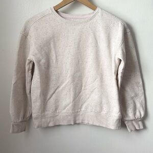 girls cat & jack speckled sweater